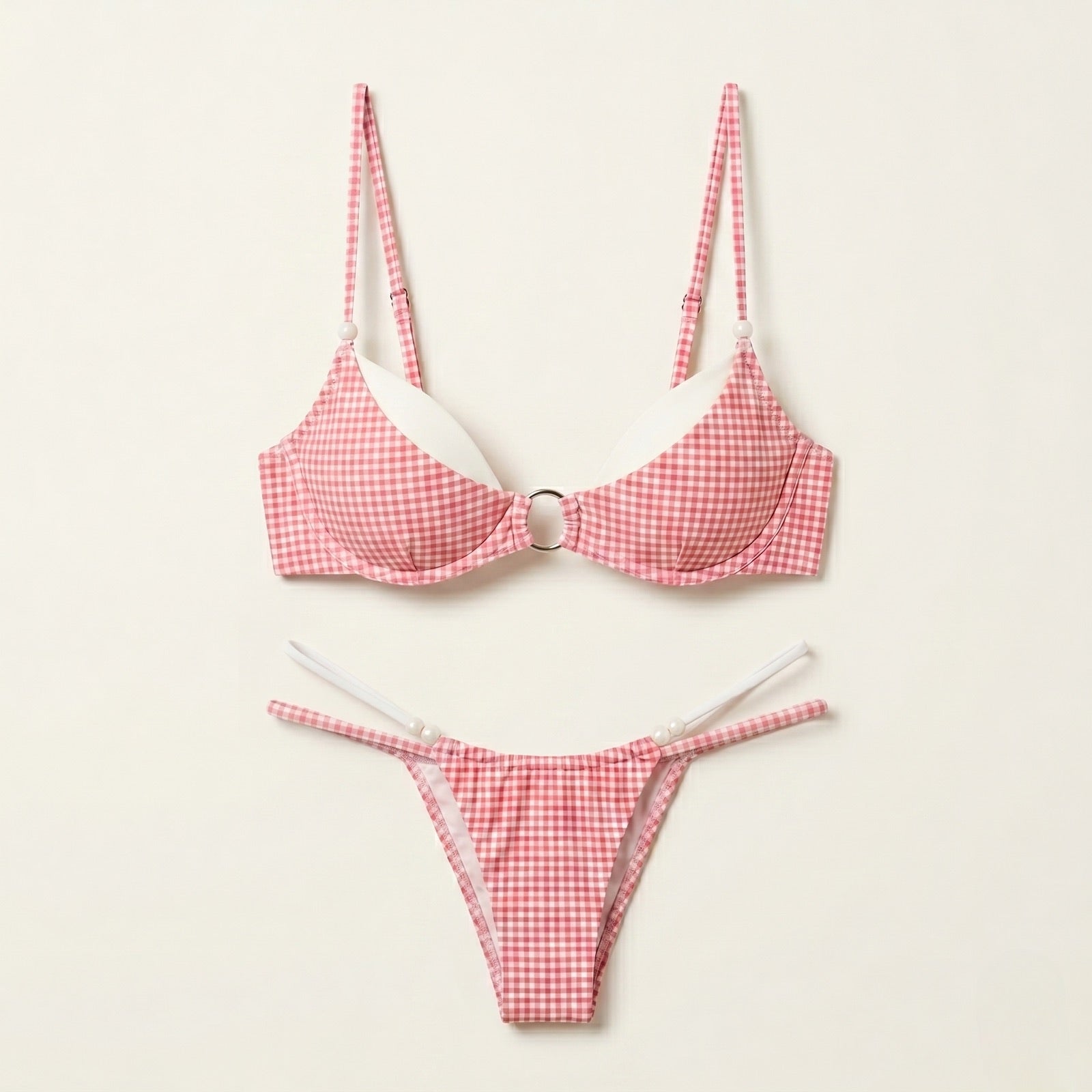 Bikini Bardot - packshot bandeau vichy